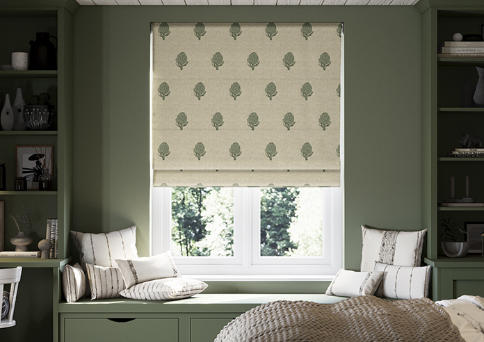 Emily Bond Globe, Fern - Twist&Fit Roman Blind - Image 3
